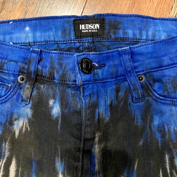 HUDSON Midrise Nico Octavia Tie Dye Jeans - Picture 4 of 8